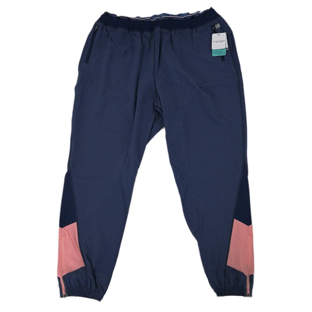 Cherokee Scrub Pants Heather Navy 2XL Jogger